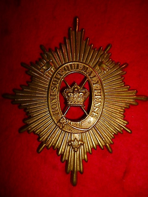 Light Cavalry Foreign Service Lancers Helmet Plate, KK 1126    